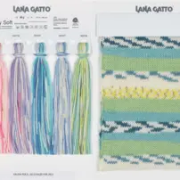 Lana Gatto Baby Soft modrá 8440